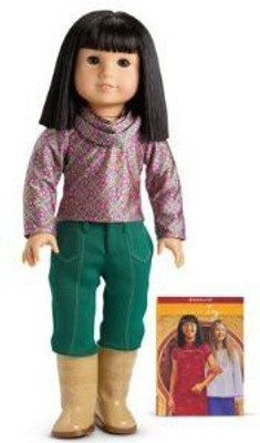 

American Girl Ivy & Paperback Book(Multicolor)