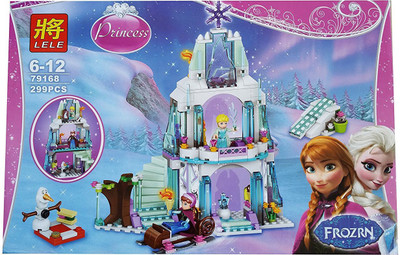 Sanyal Frozrn Princess Building & Construction Block(Multicolor)