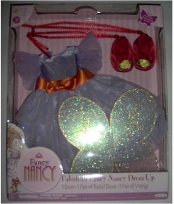 

Jakks Pacific Purple Butterfly Dress Play Set For Fabulous Fancy Nancy(Multicolor)