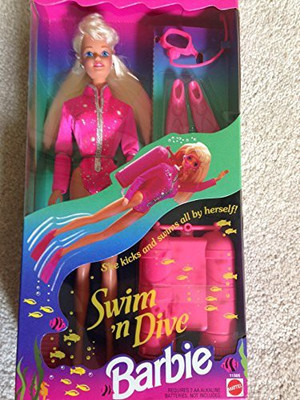 

Barbie Swim 'N Dive(Pink)