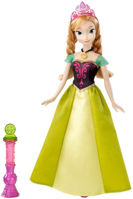 

Mattel Disney Anna Fashion Doll Frozen Color Change(Green)