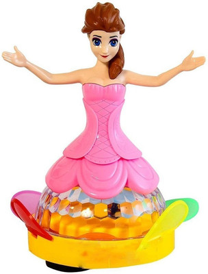 

Suvesa Best Dancing Princess Robot with Music and 4D Lights(Multicolor)