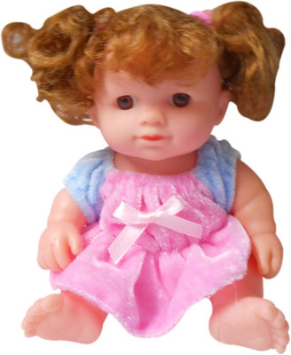 

Emob Mini Lovey Baby Doll Series (2 baby Dolls Pink & Skyblue)(Multicolor)