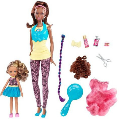 

Barbie So In Style Locks Of Looks Kara And Kianna(Multicolor)
