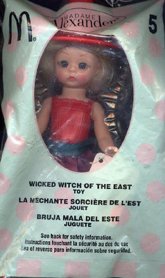 

Madame Alexander 2007 Wicked Witch Of The East 5 Mcdonald'S Happy Meal(Red)