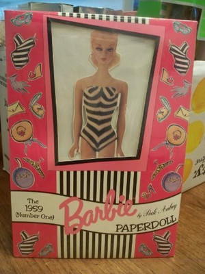 

Peck Aubry The 1959 Number One Barbie Paper(Multicolor)