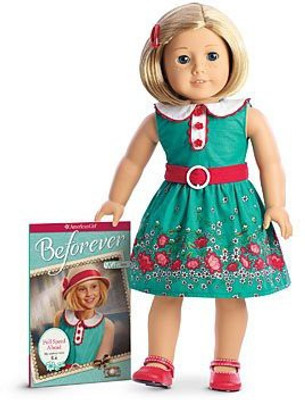 American Girl Beforever Kit & Paperback Book(Green)