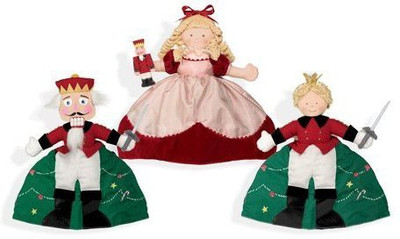 

North American Bear Topsy Turvy Doll Clara/Nutcracker/Prince(Multicolor)