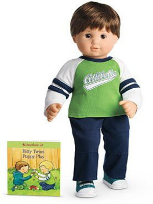 

American Girl Bitty Ba Twin'S Sporty Tee Outfit For Boy( Is Not Included)(Multicolor)
