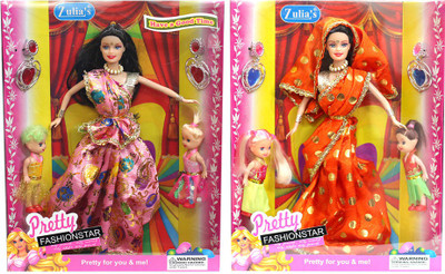 

Amaya Pretty Fashion Doll258 Set Of 2(Multicolor)