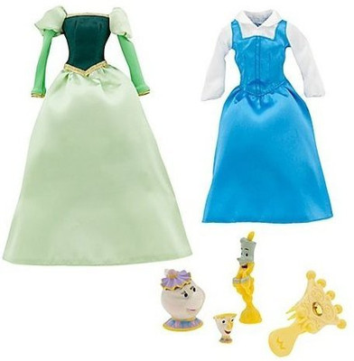 

Disney Princess Belle Wardrobe And Friends Set 6Pc(Multicolor)