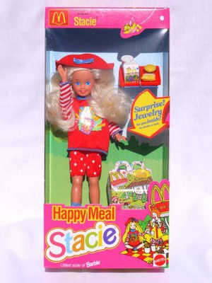 

Barbie Happy Meal Stacie (1993)(Red)