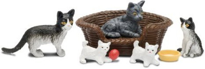 

Lundby Smaland Dollhouse Accessories, Pet Animals, Cat Family(Multicolor)
