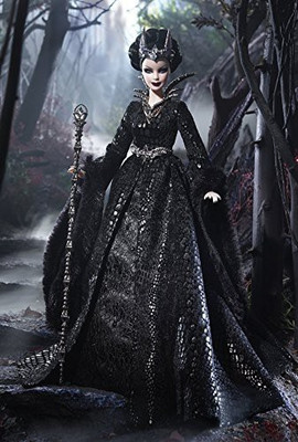 

Barbie Cjf32 Queen Of The Dark Forest 2015 Gold Label Mint(Black)