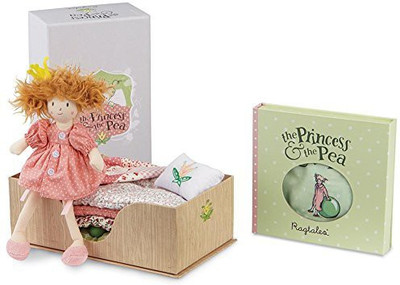 

Ragtales Princess and the Pea Doll and Bed Soft Toy(Multicolor)