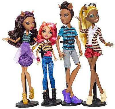 

Monster High A Pack Of Trouble 4 Set(Multicolor)