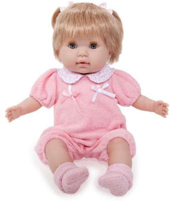 JC Toys " Nonis" 15Inch Lovable In Pink Bows Soft Body Play(Pink)