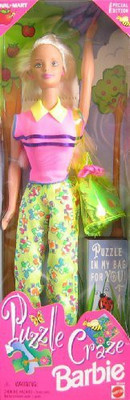 

Barbie Puzzle Craze W Puzzle For You Walmart Special Edition(Multicolor)