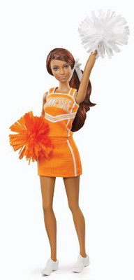 

Barbie collector university of tennessee african american(Orange)