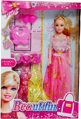

Origin Beautiful Fashion Girl with Dresses(Multicolor)