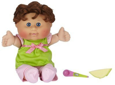 

Cabbage Patch Kids Get Better Ba Caucasian Brunette Girl125"(Green)