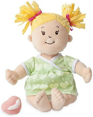 

Manhattan Toy Baby Stella Blonde Soft Nurturing First Baby Doll (new for 2015!)(Multicolor)