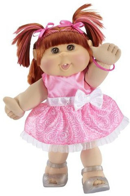 

Cabbage Patch Kids Celebration Girl Red Hair And Brown Eyes(Pink)