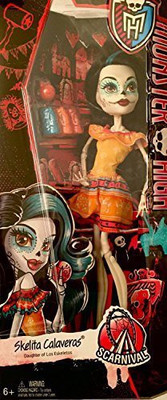 

Monster High Scarnival - Skelita Calaveras Doll(Multicolor)