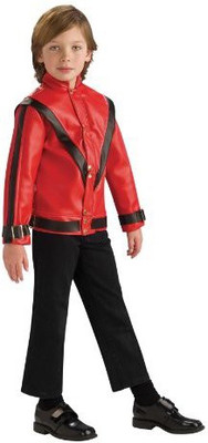 

Rubies Michael Jackson Costume, Child's Deluxe Red Thriller Jacket Costume,Small(Multicolor)