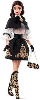 

Barbie Collector Bmfc Black And Gold Dress(Multicolor)