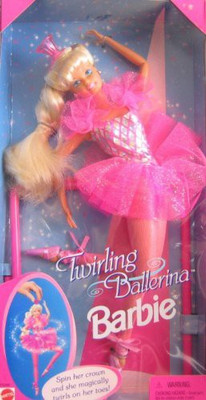 

Mattel Barbie Twirling Ballerina(Pink)