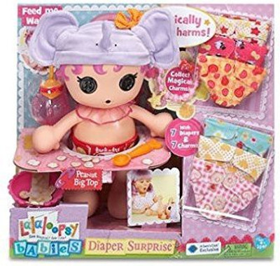 

Lalaloopsy Babies Diaper Surprise Peanut Big Top Includes Bonus(Multicolor)