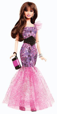 

Barbie Fashionistas In The Spotlight Gown Purple(Multicolor)