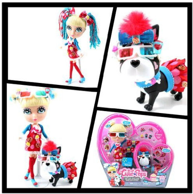 

Cutie Pops Starr With Pet Dog Popcorn 2 Pack(Multicolor)