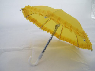 

Unique Doll Clothing Dark Yellow Umbrella For 18"Including The American Girl Line(Yellow)
