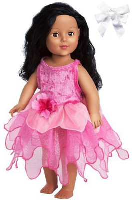

Little Adventures 43030 Hot Pink Dlx Tulip Fairy Dress With Hair Bow(Pink)