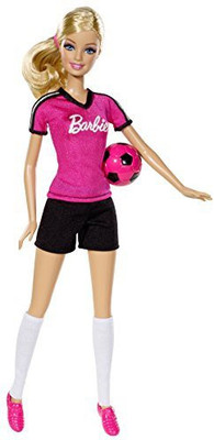 

Barbie Careers Soccer Player Fashion(Multicolor)