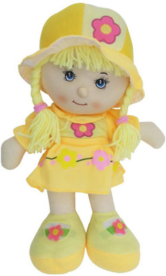 

Montez Lovely Rag Baby Doll Soft Toy(Yellow)