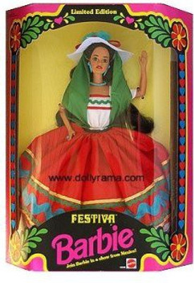 

Mattel Festiva Barbie(Multicolor)