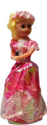 

9 Perfect Charming Singing Doll with Microphone(Pink)