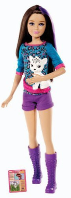 

Barbie Sisters Safari Skipper(Multicolor)