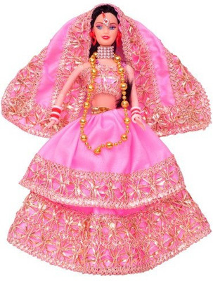 

MERATOY.COM TRADITIONAL BRIDE DOLL(Pink)