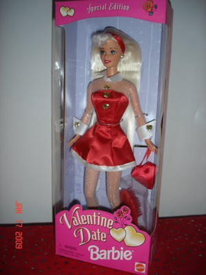 

Barbie Special Edition Valentine Datemib 1997 Gift Wow(Red)