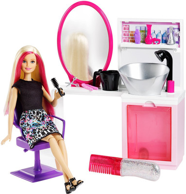 

Barbie Sparkle Style Salon DTK05(Multicolor)