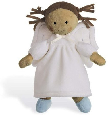 

North American Bear Company Little Princess Angel Brunette Tan 10"(White)