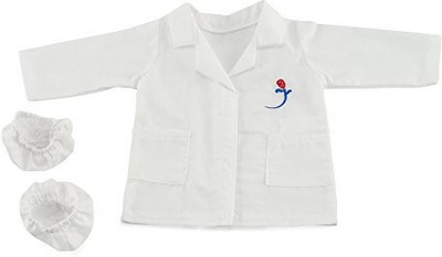 

Emily Rose Doll Clothes 18 Inch Doctors Coat Fits 18" American Girl Wear Over(White)