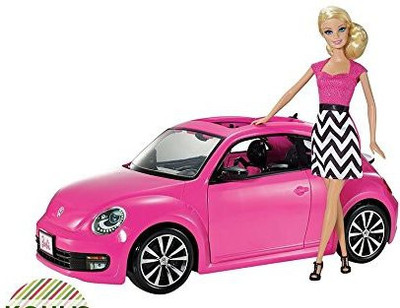 

Barbie Volkswagen the Beetle & Doll Pinktastic! VW 2014(Multicolor)