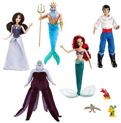

Disney Store The Little Mermaid Exclusive Deluxe Gift Set(Multicolor)