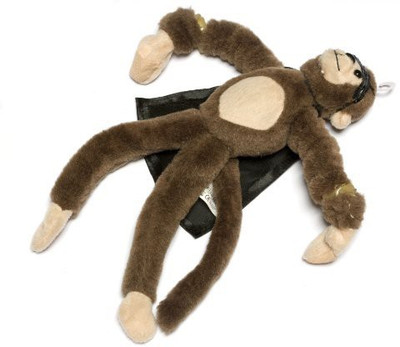 

Joissu Flingshot Slingshot Flying Screaming Monkey(Brown)