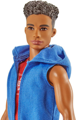 

Barbie Ken Fashionistas 5 Hip Hoodie(Multicolor)